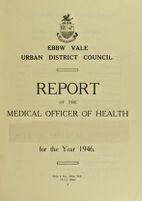 view [Report 1946] / Medical Officer of Health, Ebbw Vale U.D.C.