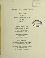 view [Report 1955] / Medical Officer of Health, Ffestiniog / Festiniog U.D.C.