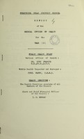 view [Report 1963] / Medical Officer of Health, Ffestiniog / Festiniog U.D.C.