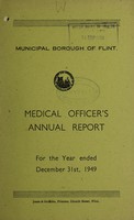 view [Report 1949] / Medical Officer of Health, Flint Borough.