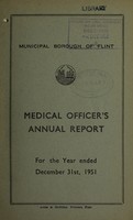 view [Report 1951] / Medical Officer of Health, Flint Borough.