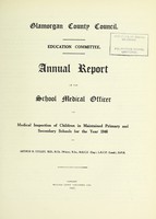 view [Report 1946] / School Medical Officer of Health, Glamorgan County Council.