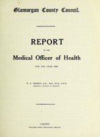 view [Report 1948] / Medical Officer of Health, Glamorgan County Council.