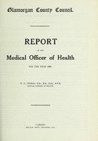 view [Report 1953] / Medical Officer of Health, Glamorgan County Council.