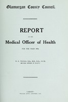 view [Report 1954] / Medical Officer of Health, Glamorgan County Council.