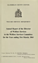 view [Report 1961] / Glamorgan County Council, Welfare Services.