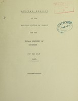 view [Report 1945] / Medical Officer of Health, Hawarden R.D.C.