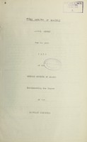 view [Report 1952] / Medical Officer of Health, Holyhead U.D.C.