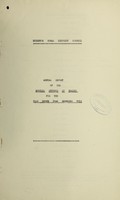 view [Report 1952] / Medical Officer of Health, Knighton R.D.C.