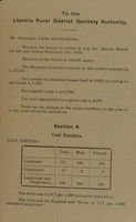 view [Report 1938] / Medical Officer of Health, Llandeilo R.D.C.