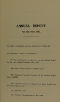 view [Report 1951] / Medical Officer of Health, Llandeilo R.D.C.