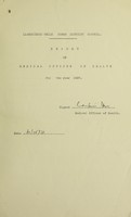 view [Report 1937] / Medical Officer of Health, Llandrindod Wells U.D.C.