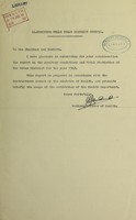 view [Report 1947] / Medical Officer of Health, Llandrindod Wells U.D.C.