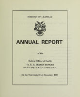 view [Report 1967] / Medical Officer of Health, Llanelli / Llanelly Borough.