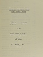 view [Report 1954] / Medical Officer of Health, Llantrisant & Llantwit Fardre R.D.C.