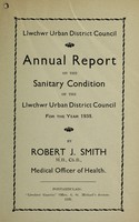 view [Report 1938] / Medical Officer of Health, Llwchwr U.D.C.