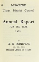 view [Report 1955] / Medical Officer of Health, Llwchwr U.D.C.