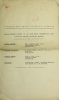 view [Report 1937] / Medical Officer of Health, Machynlleth U.D.C.