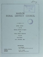 view [Report 1961] / Medical Officer of Health, Maelor R.D.C.