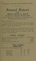 view [Report 1942] / Medical Officer of Health, Magor & St Mellons R.D.C.