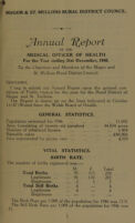 view [Report 1946] / Medical Officer of Health, Magor & St Mellons R.D.C.