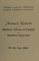view [Report 1949] / Medical Officer of Health, Magor & St Mellons R.D.C.