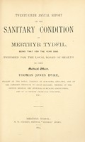 view [Report 1893] / Medical Officer of Health, Merthyr Tydfil U.D.C.