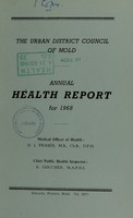 view [Report 1968] / Medical Officer of Health, Mold U.D.C.