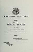 view [Report 1970] / Medical Officer of Health, Monmouthshire County Council.