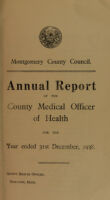 view [Report 1938] / Medical Officer of Health, Montgomeryshire County Council.