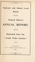 view [Report 1893] / Medical Officer of Health, Nantyglo & Blaina U.D.C.