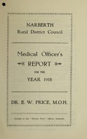 view [Report 1938] / Medical Officer of Health, Narberth R.D.C.
