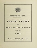 view [Report 1950] / Medical Officer of Health, Neath Borough.