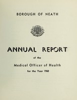 view [Report 1960] / Medical Officer of Health, Neath Borough.