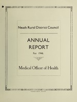 view [Report 1946] / Medical Officer of Health, Neath R.D.C.