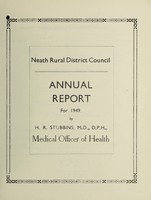 view [Report 1949] / Medical Officer of Health, Neath R.D.C.