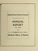 view [Report 1950] / Medical Officer of Health, Neath R.D.C.