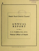 view [Report 1952] / Medical Officer of Health, Neath R.D.C.