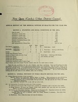 view [Report 1944] / Medical Officer of Health, New Quay (Cardiganshire) U.D.C.