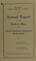 view [Report 1949] / Medical Officer of Health, Penybont R.D.C.