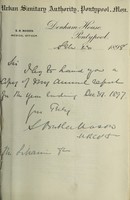 view [Report 1897] / Medical Officer of Health, Pontypool Local Board / U.D.C.