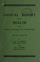 view [Report 1955] / Medical Officer of Health, Pontypool R.D.C.