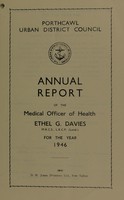 view [Report 1946] / Medical Officer of Health, Porthcawl U.D.C.