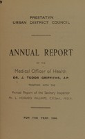 view [Report 1944] / Medical Officer of Health, Prestatyn U.D.C.