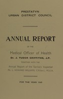 view [Report 1945] / Medical Officer of Health, Prestatyn U.D.C.