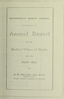 view [Report 1921] / Medical Officer of Health, Radnorshire County Council.