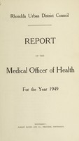 view [Report 1949] / Medical Officer of Health, Rhondda U.D.C.