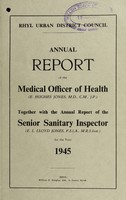 view [Report 1945] / Medical Officer of Health, Rhyl U.D.C.