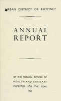 view [Report 1954] / Medical Officer of Health, Rhymney U.D.C.