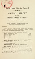 view [Report 1937] / Medical Officer of Health, Risca U.D.C.